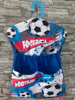 Kapsář do školky - Modrý fotbal